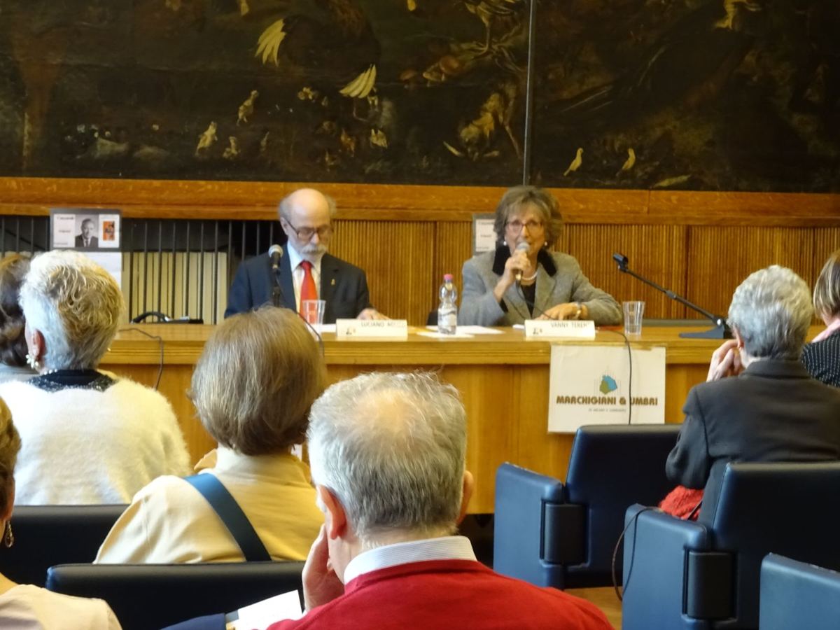 Foto: PAOLO VOLPONI conferenza prof. Aguzzi