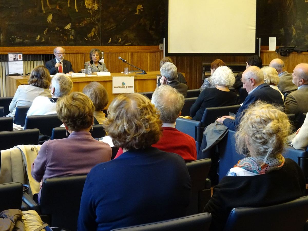 Foto: PAOLO VOLPONI conferenza prof. Aguzzi