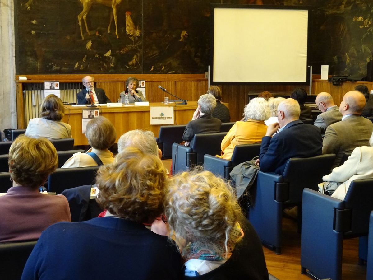 Foto: PAOLO VOLPONI conferenza prof. Aguzzi